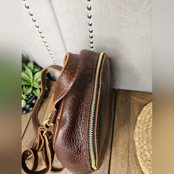 Portland Leather Goods Rue Convertible Backpack Coldbrew - Picture 7 of 16